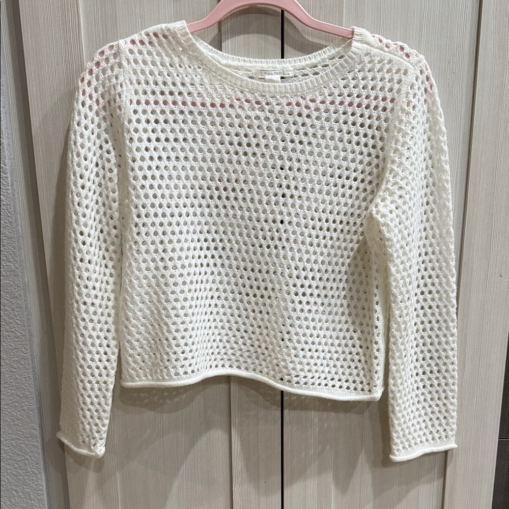 Full Tilt Cream Knit Sweater